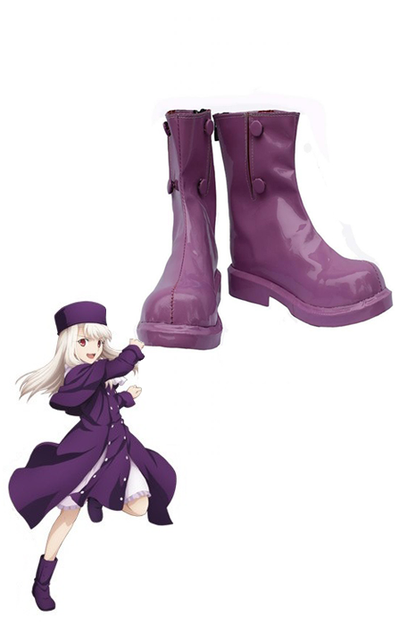 Fate/Stay Night Einzbern Illya Cosplay Shoes Boots