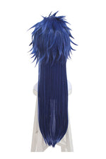 Fate Stay Night Lancer Long Blue Synthetic Cosplay Wigs