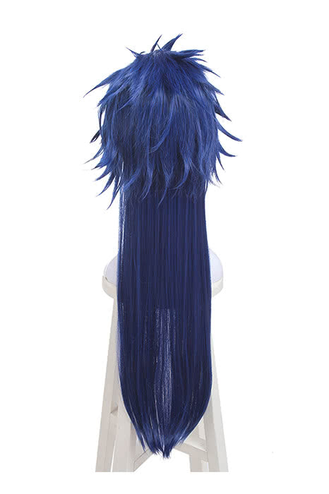 Fate Stay Night Lancer Long Blue Synthetic Cosplay Wigs