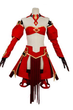 Fate/Apocrypha Aka no Saber Red Anime Cosplay Costumes