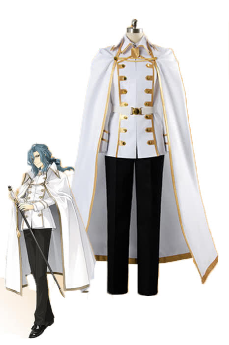 Fate/Apocrypha Darnic Prestone Yggdmillennia White Anime Cosplay Costumes