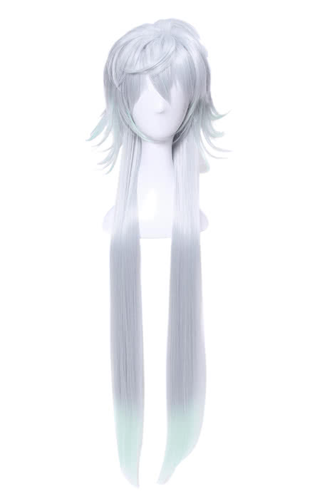 Fate Grand Order Merlin Silver Anime Cosplay Man Wigs