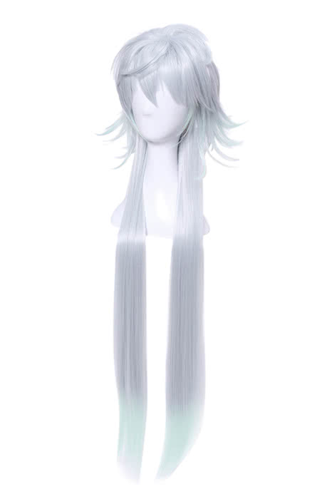 Fate Grand Order Merlin Silver Anime Cosplay Man Wigs