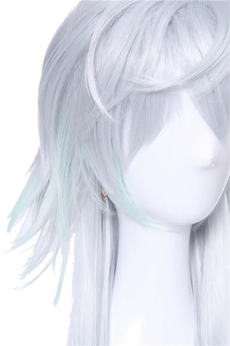 Fate Grand Order Merlin Silver Anime Cosplay Man Wigs