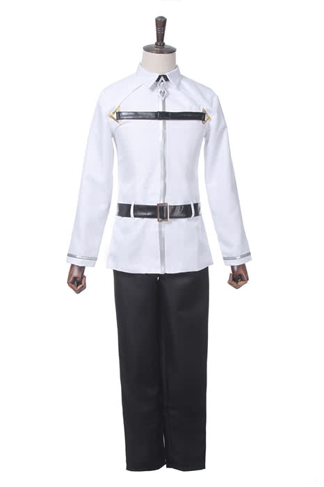 Fate Grand Order Ritsuka Fujimaru White Cosplay Costumes