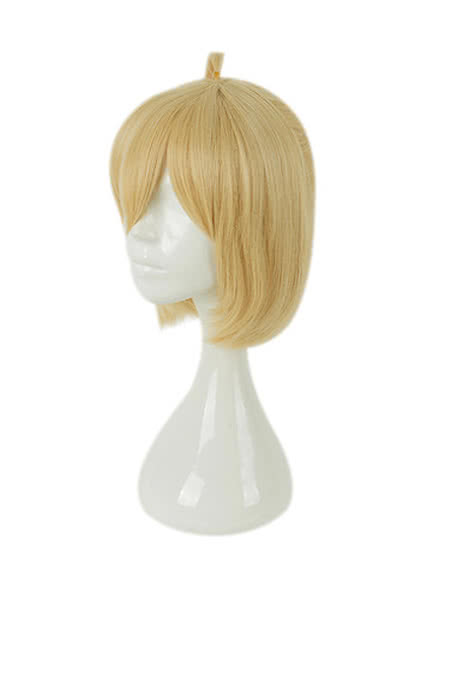 Fate Grand Order Sakura Saber Okita Souji Yellow Cosplay Wigs
