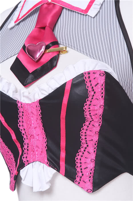 Fate Grand Order Tohsaka Rin Street Choco-Maid Game Cosplay Costumes