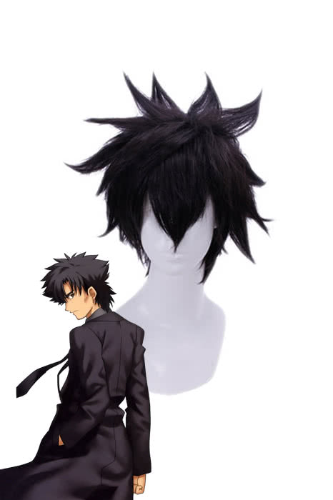 Fate/Zero Emiya Kiritsugu Short Black Cosplay Wigs