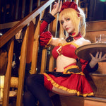 FateApocrypha FGO Saber Mordred Maid Cosplay Costume