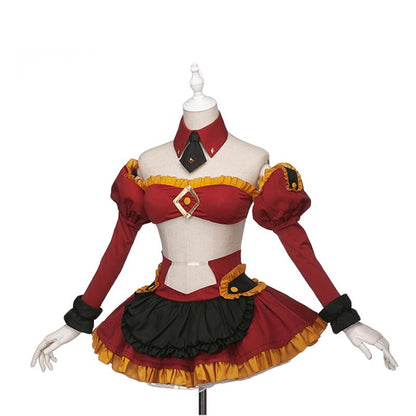 FateApocrypha FGO Saber Mordred Maid Cosplay Costume