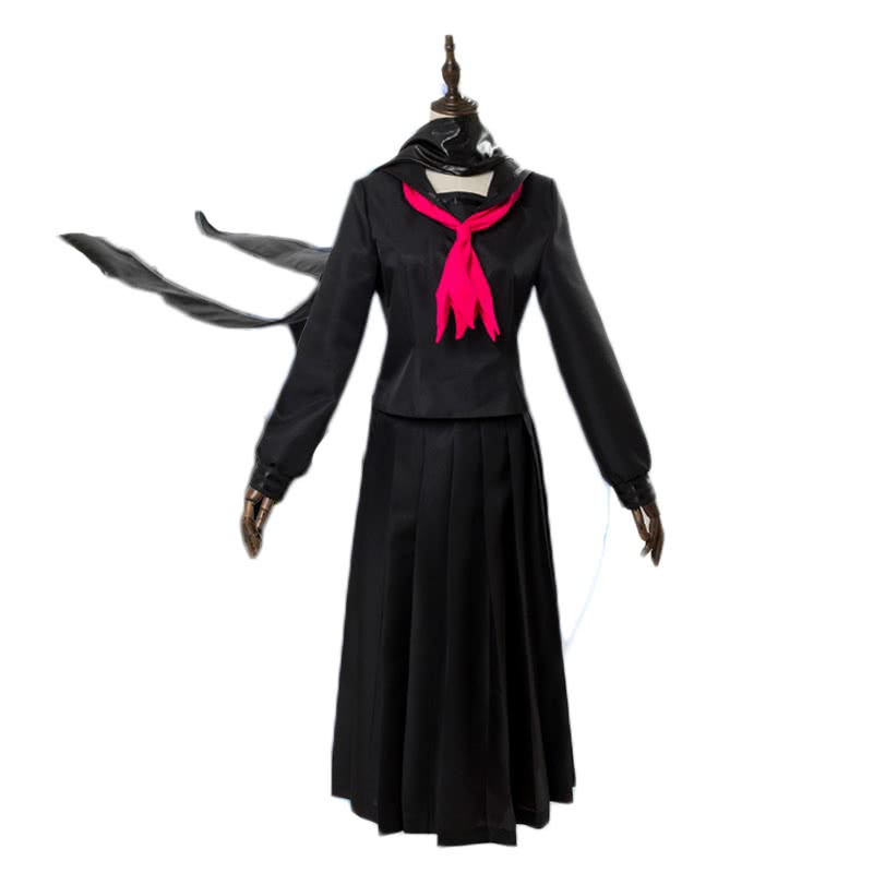 FateGrand Order  Black Student Uniform Cosplay Costume