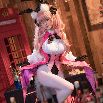 FateGrand Order FGO Tamamo Koyanskaya Bunny Girl Cosplay Costume