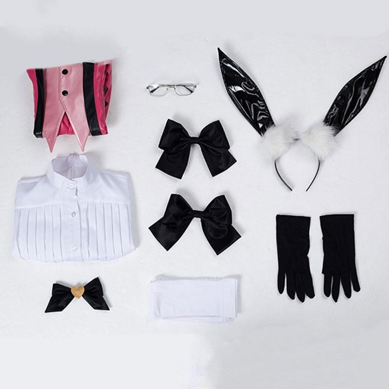 FateGrand Order FGO Tamamo Koyanskaya Bunny Girl Cosplay Costume