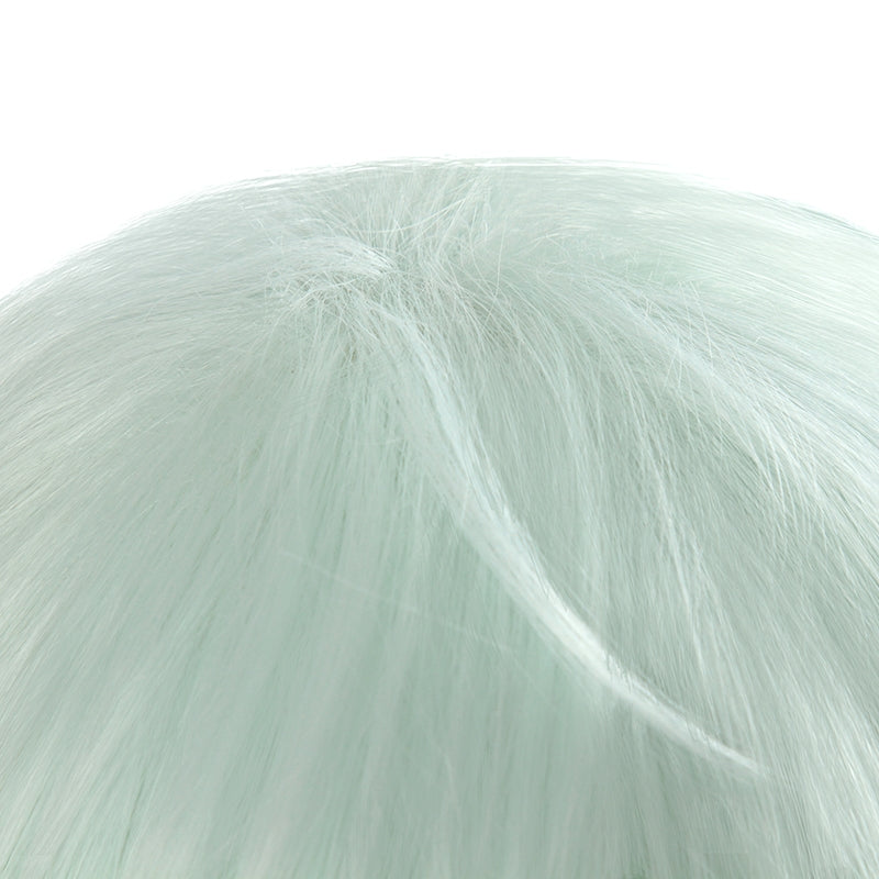 FateGrand Order Servant  Lang Lin Wang Mixed Color Short Straight Cosplay Wigs 