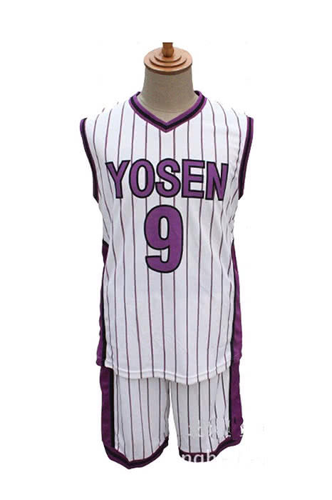Purple/white
