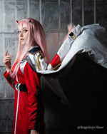 DARLING in the FRANXX Anime Cosplay Costumes 02 Zero Two  Coat Uniform Cosplay Costume
