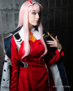 DARLING in the FRANXX Anime Cosplay Costumes 02 Zero Two  Coat Uniform Cosplay Costume