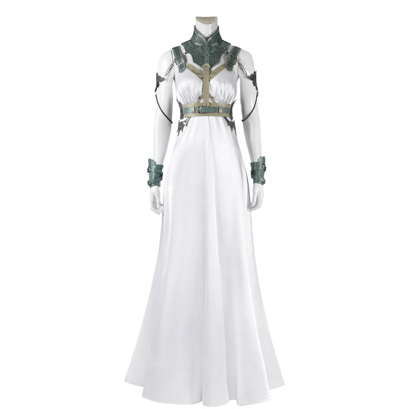 FF7 Rebirth Aerith Cosplay Costume Gold Saucer Dance Fancy Dress