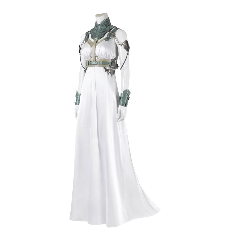 FF7 Rebirth Aerith Cosplay Costume Gold Saucer Dance Fancy Dress