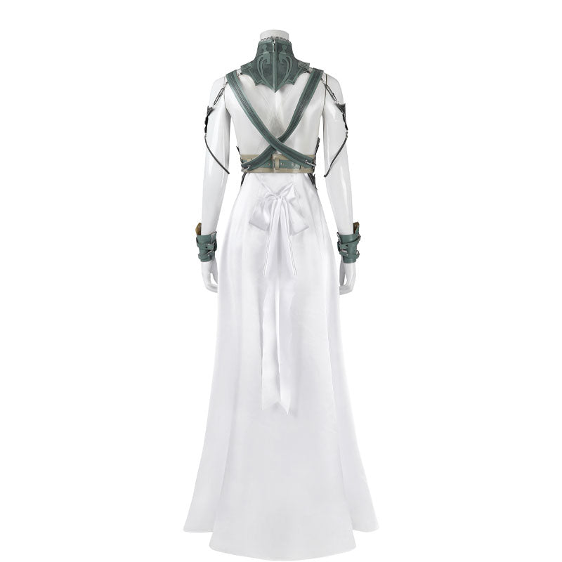 FF7 Rebirth Aerith Cosplay Costume Gold Saucer Dance Fancy Dress