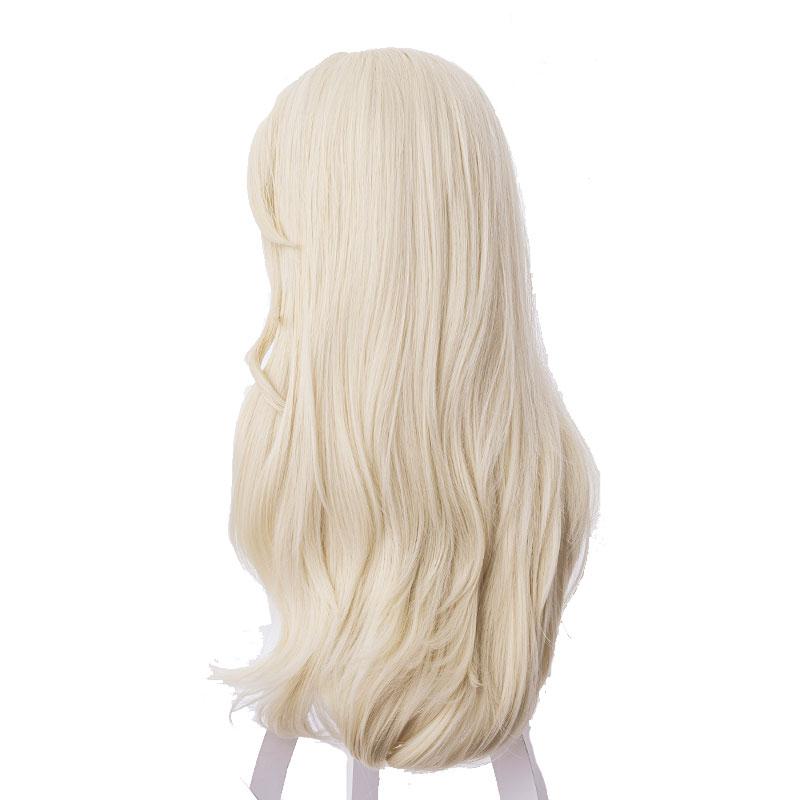 Film Elsa Blonde Long Cosplay Wigs