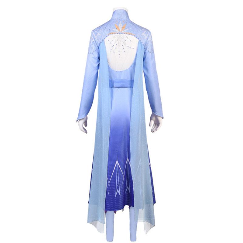 Film Elsa Cosplay Costume 
