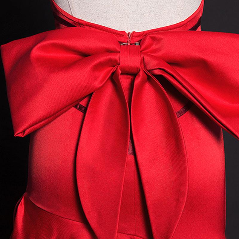 Final Fantasy VII 7 Aerith Red Dress Cosplay Costume