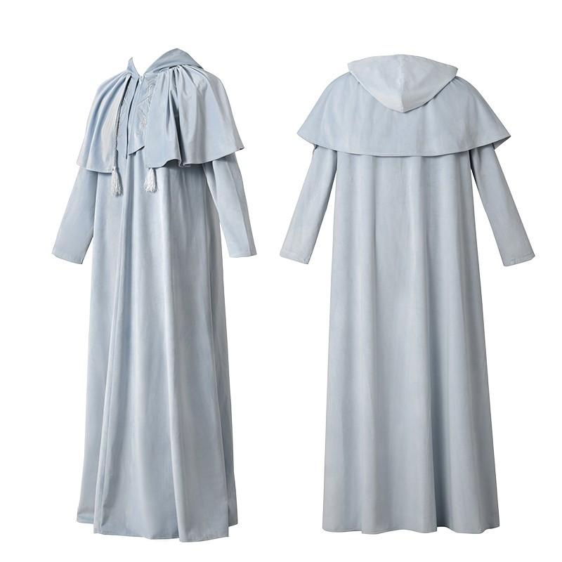 Final Fantasy XIV Endwalker Hythlodaeus Vebat Robe Halloween Cosplay Costume
