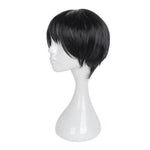 Free! Iwatobi Swim Club Nanase Haruka Black Short Cosplay Wig