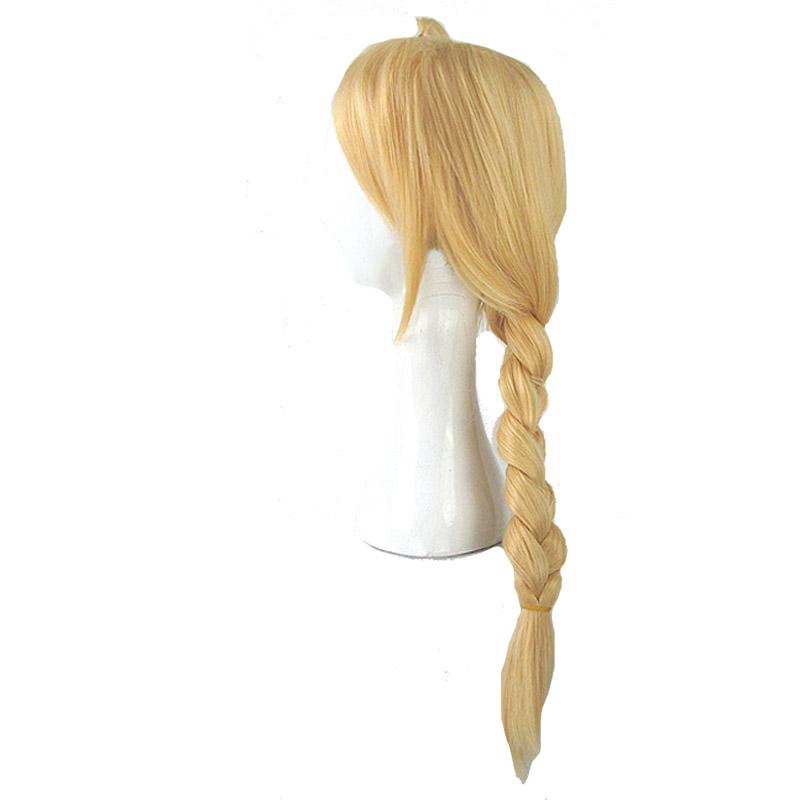 Fullmetal Alchemist Edward Elric 45cm Long Golden Cosplay Wig