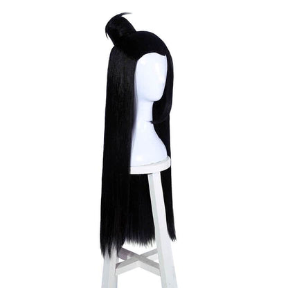 Game Chu Liu Xiang Wu Dang Cheng Nan long Black Cosplay Wigs