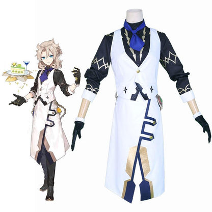 Game Genshin Impact Albedo Sweet Paradise Cosplay Costume