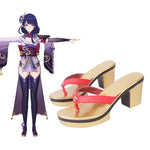 Game Genshin Impact Baal Cosplay Shoes