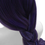 Game Genshin Impact Baal Purple Mided Color Long Cosplay Wigs