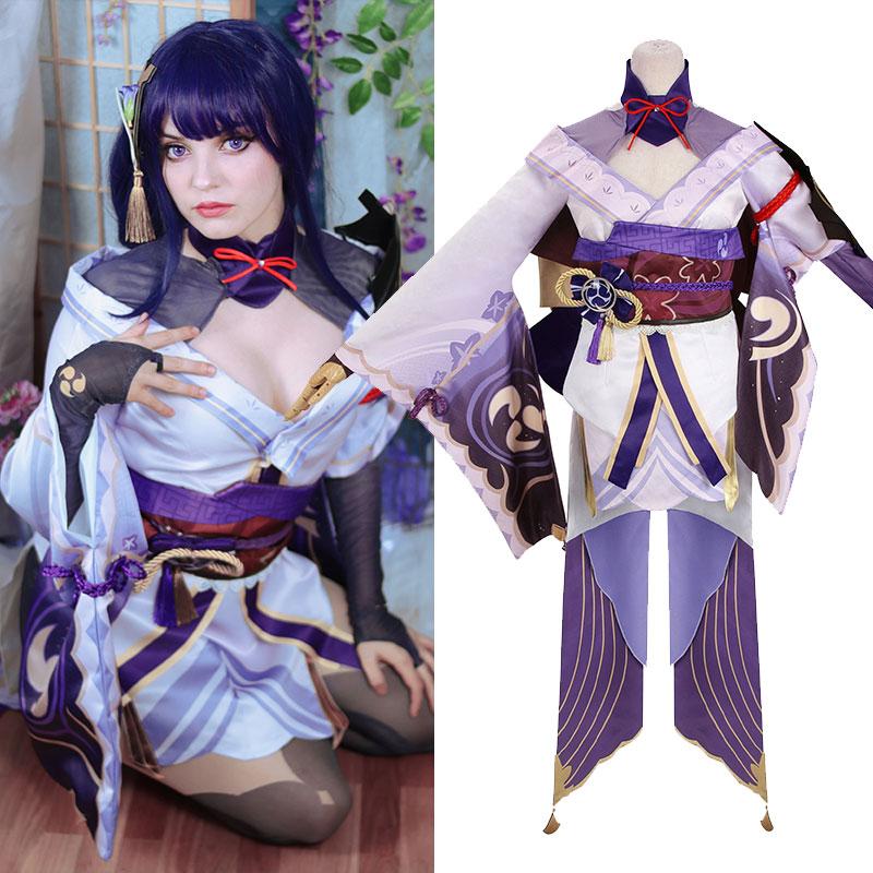 Game Genshin Impact Baal Suit Cosplay Costume