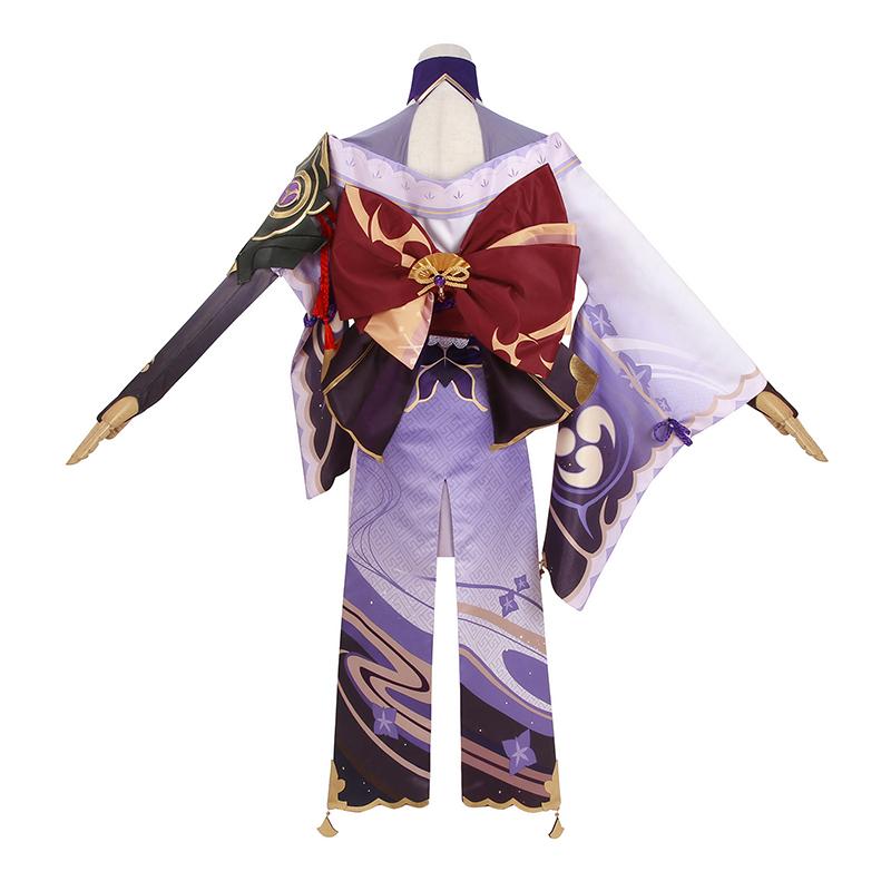 Game Genshin Impact Baal Suit Cosplay Costume