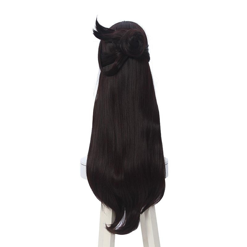 Game Genshin Impact Beidou Brown Long Cosplay Wigs