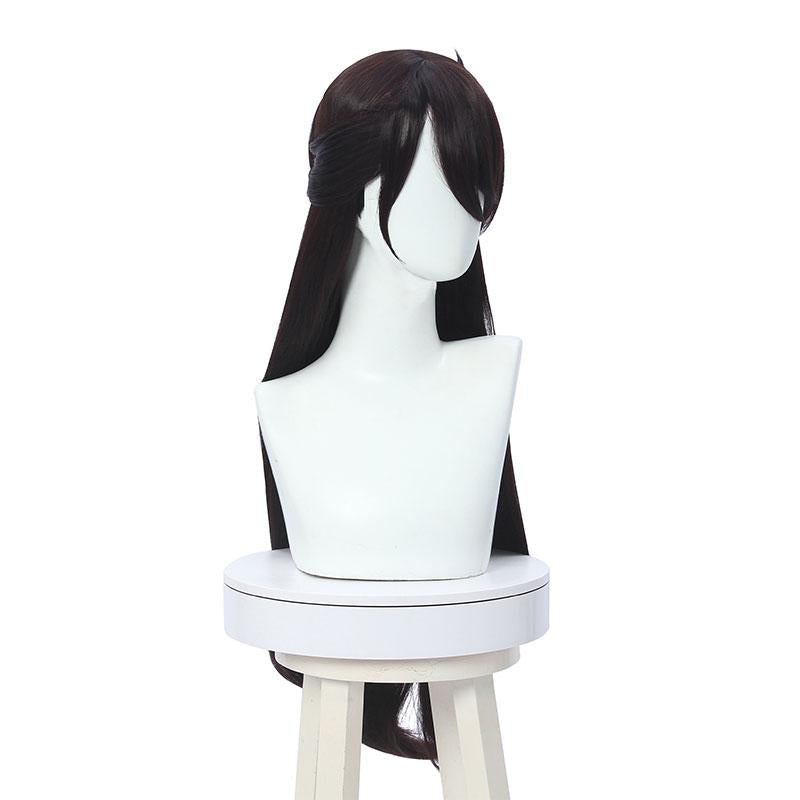 Game Genshin Impact Beidou Brown Long Cosplay Wigs