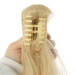 Game Genshin Impact Fischl Blonde Ponytail Cosplay Wigs