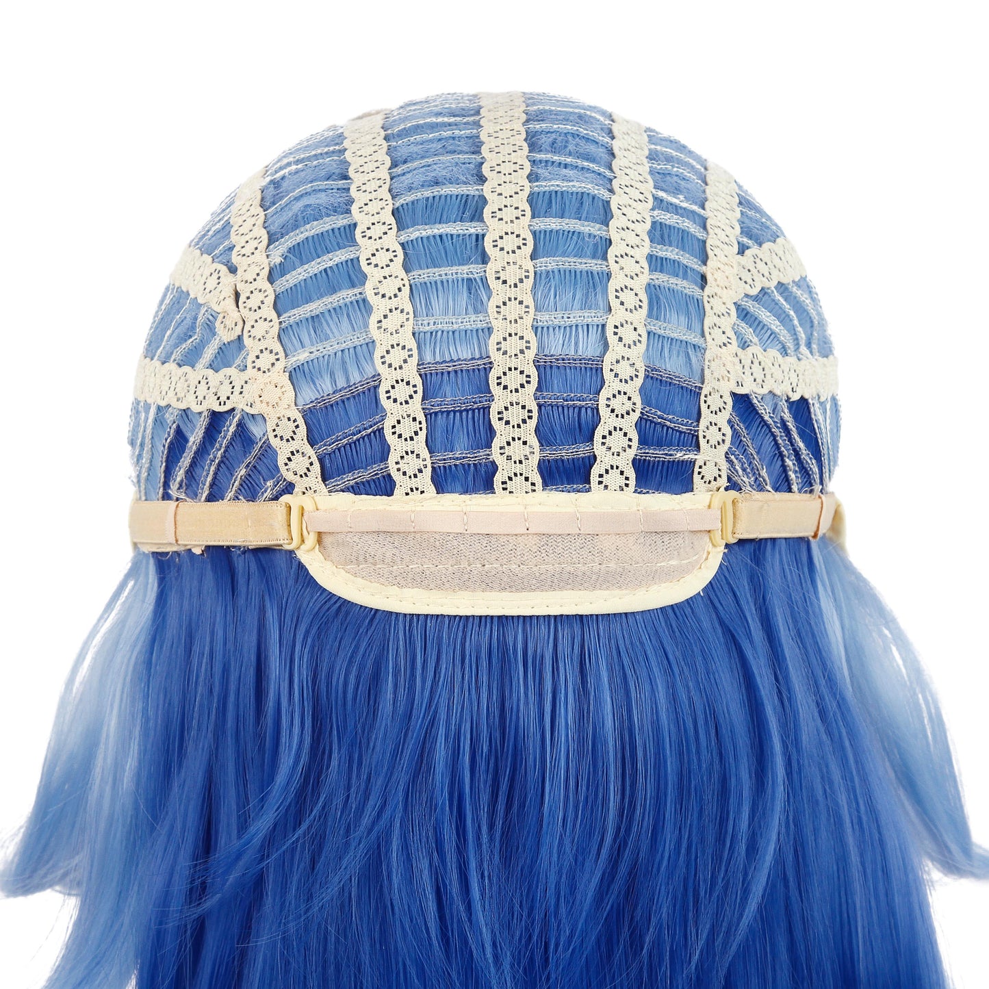 Game Genshin Impact Ganyu Blue Gradient Long Cospaly