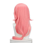 Game Genshin Impact Guuji Yae Pink Long Cosplay Wigs