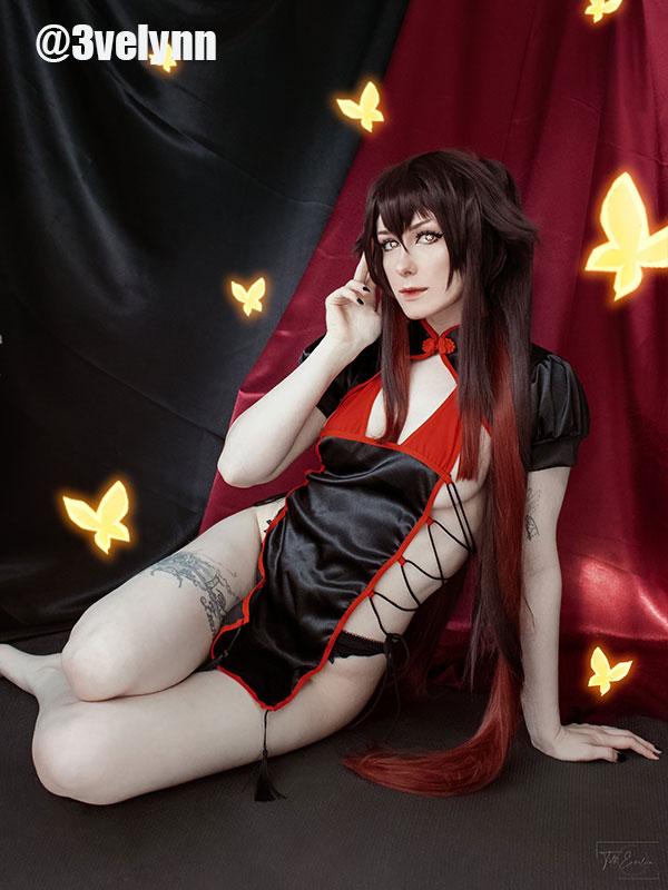 Cheongsam Dress Underwear Cosplay Costume