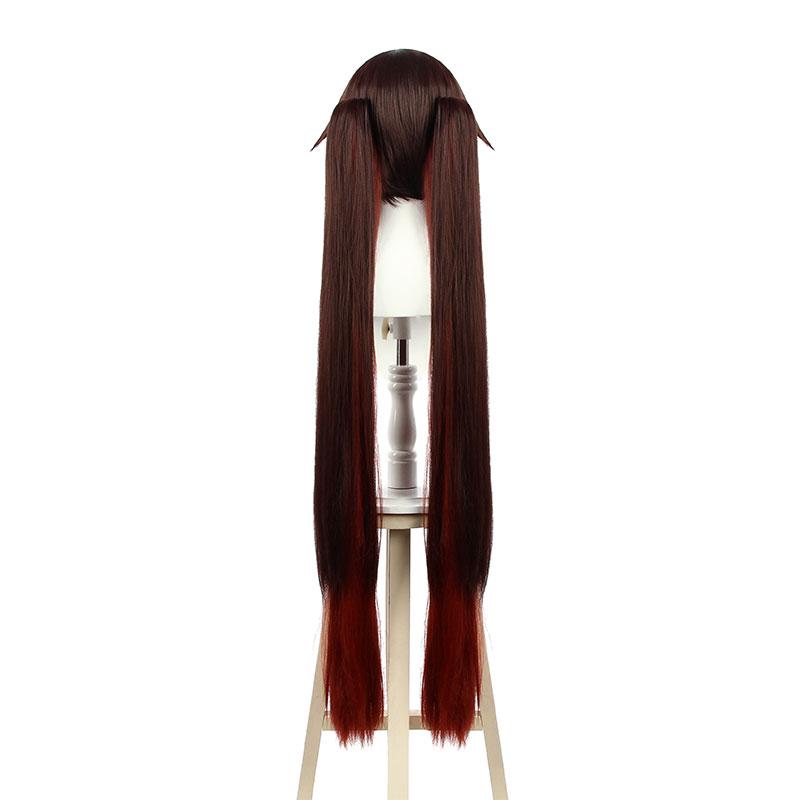 Game Genshin Impact Hu Tao Brown Gradient Cosplay