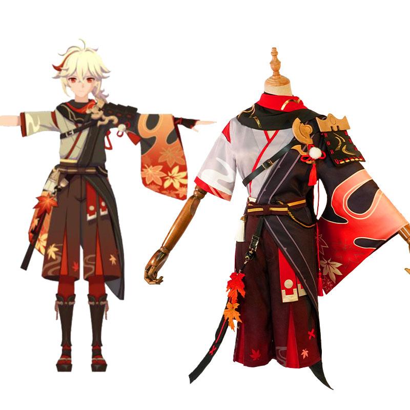 Game Genshin Impact Kazuha Cosplay Costume