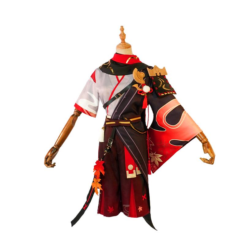 Game Genshin Impact Kazuha Cosplay Costume