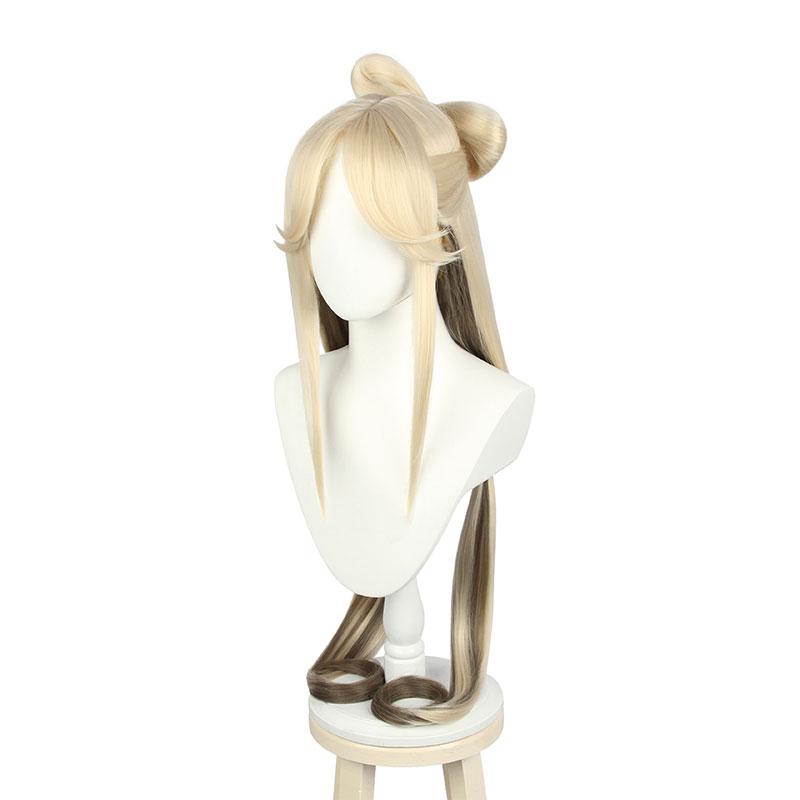 Game Genshin Impact Ningguang Blond Gradient Cosplay