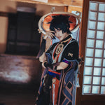 Game Genshin Impact Scaramouche Cosplay Costume