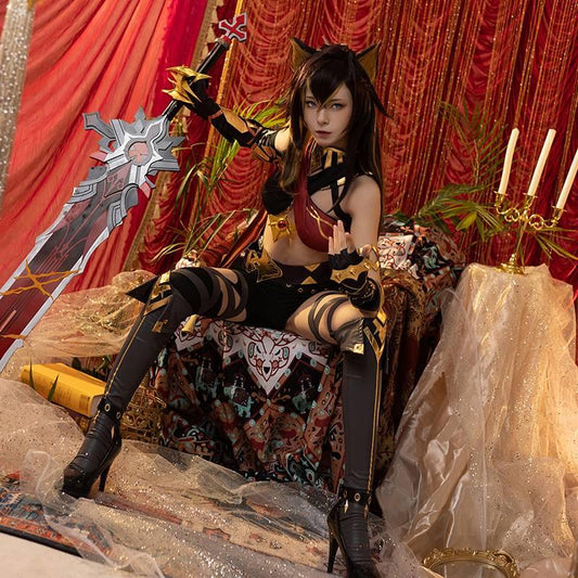 Game Genshin Impact Sumeru Dehya Cosplay Costume