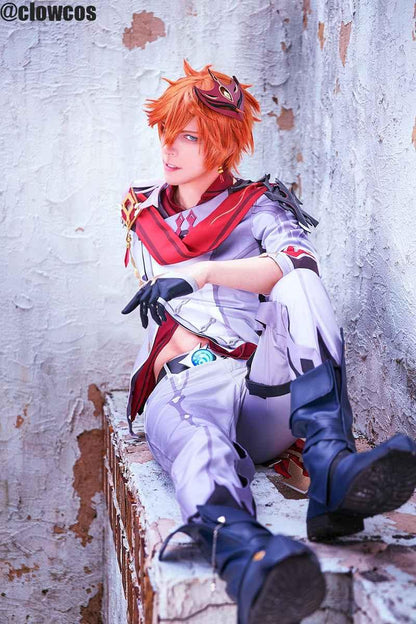 Game Genshin Impact  Childe Tartaglia Cosplay Costume