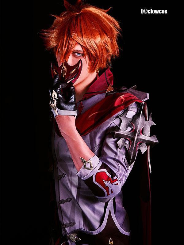 Game Genshin Impact  Childe Tartaglia Cosplay Costume
